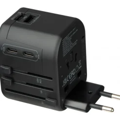 Adapter podróżny MARACENA / Czarny 432903