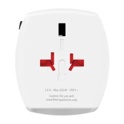 Adapter podróżny SKROSS MUV 2 / Biały VSK12-02