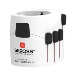 Adapter podróżny SKROSS Pro / Biały VSK11-02