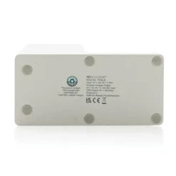 Ładowarka bezprzewodowa 10W, organizer na biurko Ontario / Biały P308.403