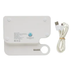 Ładowarka bezprzewodowa 2 w 1 15W Jotz / Biały P308.6103