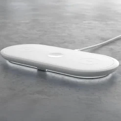 Ładowarka bezprzewodowa 3w1 15 W kompatybilna z telefonami /Apple Watch/AirPod / Biały LT95560-N0001
