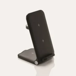 Ładowarka bezprzewodowa 3 w 1, 15W Powerpal / Czarny P309.0601