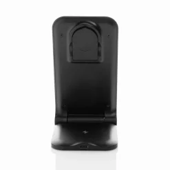 Ładowarka bezprzewodowa 3 w 1, 15W Powerpal / Czarny P309.0601