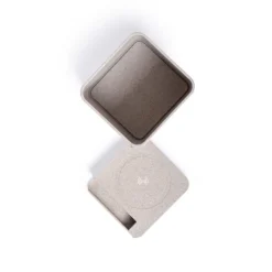 Ładowarka bezprzewodowa 5W ze słomy pszenicznej, hub USB 2.0, pojemnik na przybory do pisania, stojak na telefon / Neutralny V0116-00