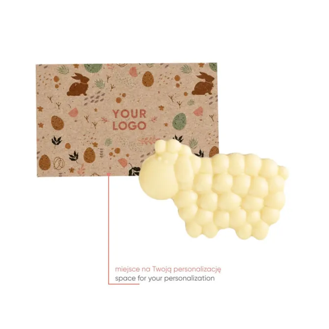 Advert Card – Czekoladowy Baranek Bubble / Wielokolorowy S0532HE
