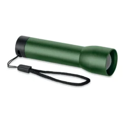 Aluminiowa latarka akumulatorowa / Ciemnozielony MO2991-60