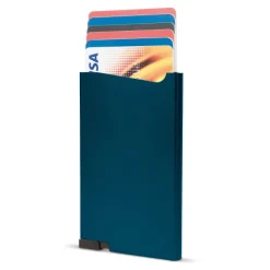 Aluminiowy card-holder / Ciemnoniebieski LT91190-N0010