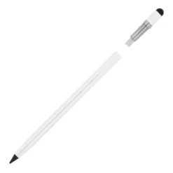 Aluminiowy ołówek o długiej żywotności z gumką / Biały LT91599-N0001