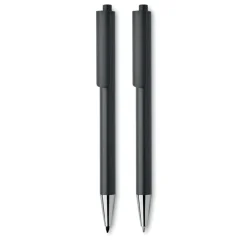 Aluminiowy zestaw piśmienniczy z r / Czarny MO2567-03