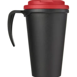 Americano® Grande 350 ml mug with spill-proof lid / Czarny 21042102