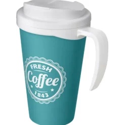 Americano® Grande 350 ml mug with spill-proof lid / Szary 21042114