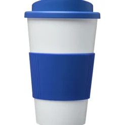 Americano® 350 ml termoizolowany kubek z uchwytem / Średnioniebieski 22000252