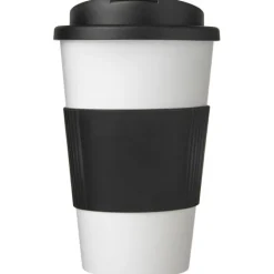 Americano® 350 ml tumbler with grip & spill-proof lid / Biały 21069600