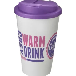 Americano® 350 ml tumbler with spill-proof lid / Biały 21069505