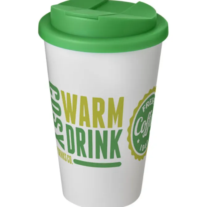 Americano® 350 ml tumbler with spill-proof lid / Biały 21069506