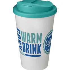 Americano® 350 ml tumbler with spill-proof lid / Biały 21069502
