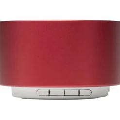 Ankaa bezprzewodowy głośnik Bluetooth® o mocy 3 W z recyklingowanego aluminium / Czerwony 12448621