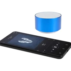 Ankaa bezprzewodowy głośnik Bluetooth® o mocy 3 W z recyklingowanego aluminium / Srebrny 12448681