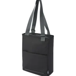 Aqua wodoodporna torba na zakupy o pojemności 14 l na 14-calowego laptopa wykonana z materiałów z recyklingu z certyfikatem G / Czarny 13003890