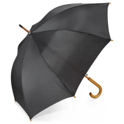 Aran 190T poliester 23" parasol z uchwytem otwierany automatycznie / Czarny LT97118-N0002