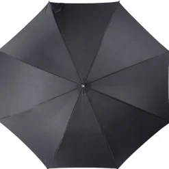 Automatycznie otwierana parasolka laska 23'' / Czarny / szary LT97109-N0261
