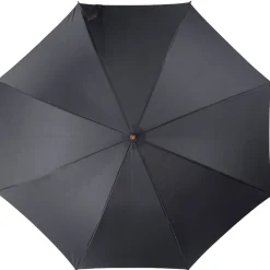 Automatycznie otwierana parasolka laska 23'' / Czarny / pomarańczowy LT97109-N0226