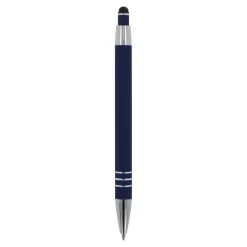 Ballpen Athens Metalowy miękki dotyk / Ciemnoniebieski LT87781-N0010
