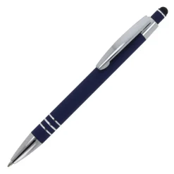 Ballpen Athens Metalowy miękki dotyk / Ciemnoniebieski LT87781-N0010