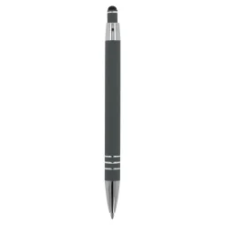 Ballpen Athens Metalowy miękki dotyk / Szary LT87781-N0061