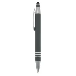 Ballpen Athens Metalowy miękki dotyk / Szary LT87781-N0061