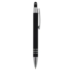 Ballpen Athens Metalowy miękki dotyk / Czarny LT87781-N0002