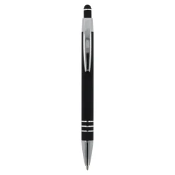 Ballpen Athens Metalowy miękki dotyk / Czarny LT87781-N0002