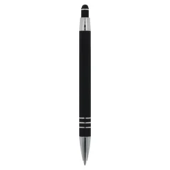 Ballpen Athens Metalowy miękki dotyk / Czarny LT87781-N0002