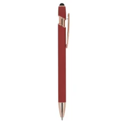 Ballpen Paris Deluxe Metal Rubberised / Ciemnoczerwony LT87783-N0020