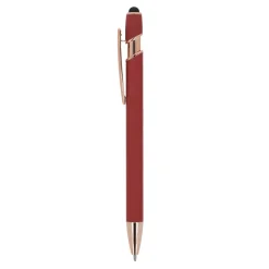 Ballpen Paris Deluxe Metal Rubberised / Ciemnoczerwony LT87783-N0020