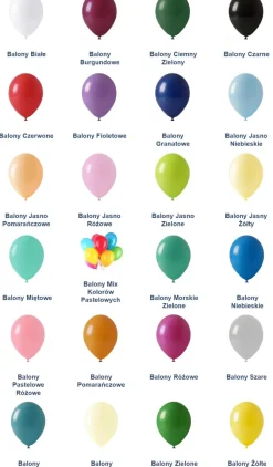 Balon lateksowy 10" (cali) / Pastel EV23