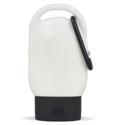 Balsam przeciwsłoneczny z karabińczykiem SPF30 z materiału z recyklingu 30ml / Czarny LT91838-N0002