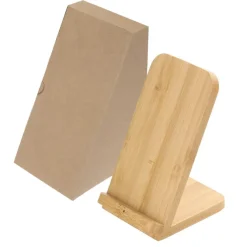 Bambusowa ładowarka bezprzewodowa 5W | Matilda / Neutralny V0330-00