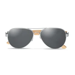 Bambusowe okulary przeciwsłon. / Czarny MO6450-03