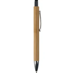 Bambusowy długopis Stylus New york / Czarny LT87285-N0002