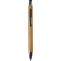 Bambusowy długopis Stylus New york / Czarny LT87285-N0002