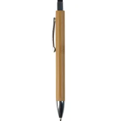 Bambusowy długopis Stylus New york / Czarny LT87285-N0002