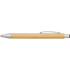 Bambusowy długopis, touch pen / Czarny V9335-03