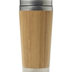 Bambusowy kubek termiczny 400 ml / Jasnobrązowy V0773-18