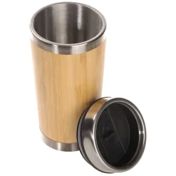 Bambusowy kubek termiczny 500 ml | Mark / Drewno V0845-17