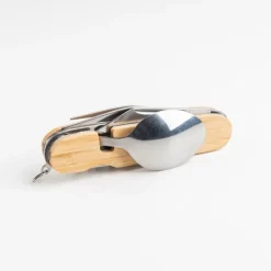 Bambusowy multitool ze sztućcami / Cutleroo / Light Brown IP20022138