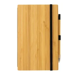 Bambusowy notatnik z ołówkiem Infinity / Brązowy P774.469