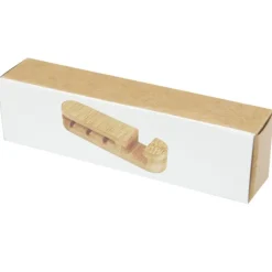 Bambusowy organizer na kable Edulis  / Beżowy 12423302