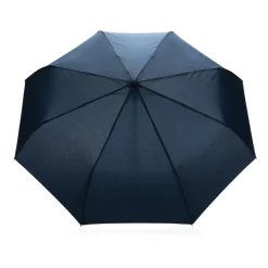 Bambusowy parasol automatyczny 21" AWARE™ RPET / Niebieski P850.615